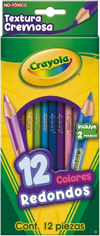 Conjunto de 12 Lápis de Cor Crayola
