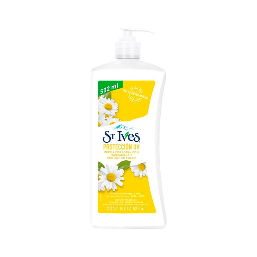 Creme Corporal St. Ives Proteção Uv com Camomila 532ml