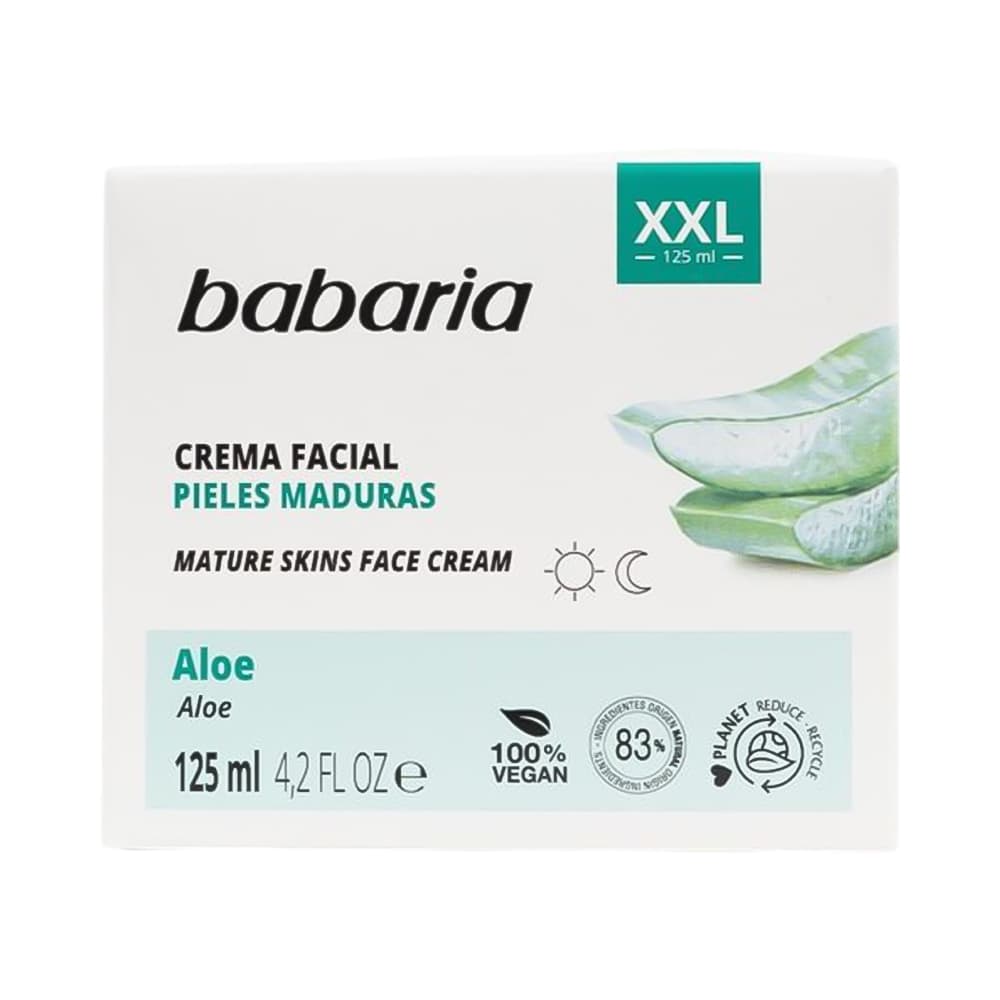 Creme Facial Babaria Aloe Vera Xxl 125ml
