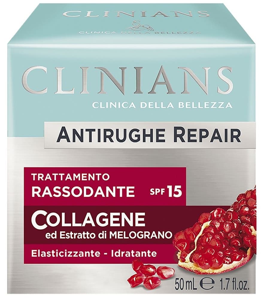 Creme Clinians Antirrugas Repair Firmador Colágeno FPS15 50mL