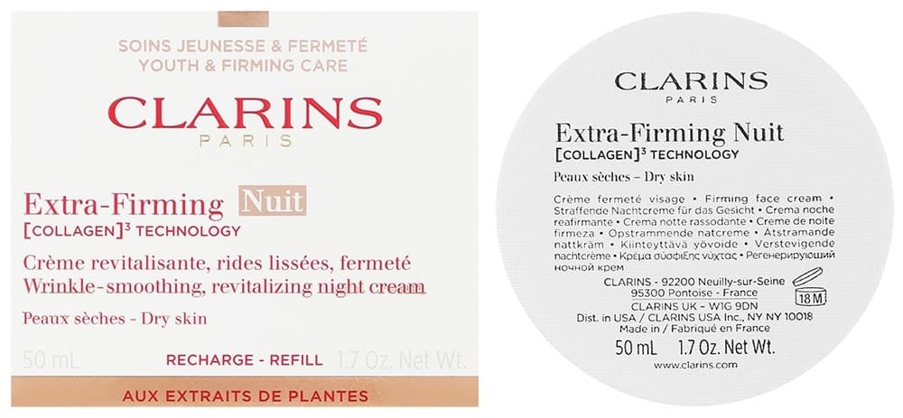 Creme de Noite Clarins Extra Firming Collagen Technology - 50mL
