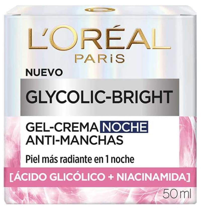 Creme de Noite L'Oréal Glycolic-Bright Anti-manchas - 150mL
