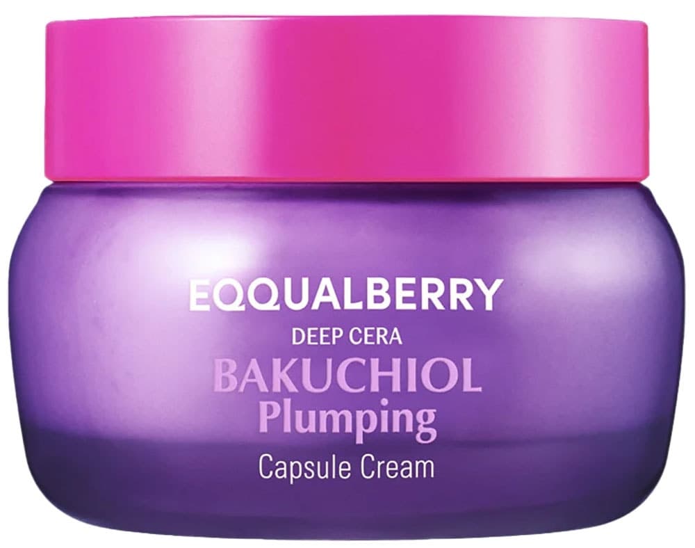 Creme Facial Eqqualberry Deep Cera Bakuchiol Plumping Capsule - 50mL
