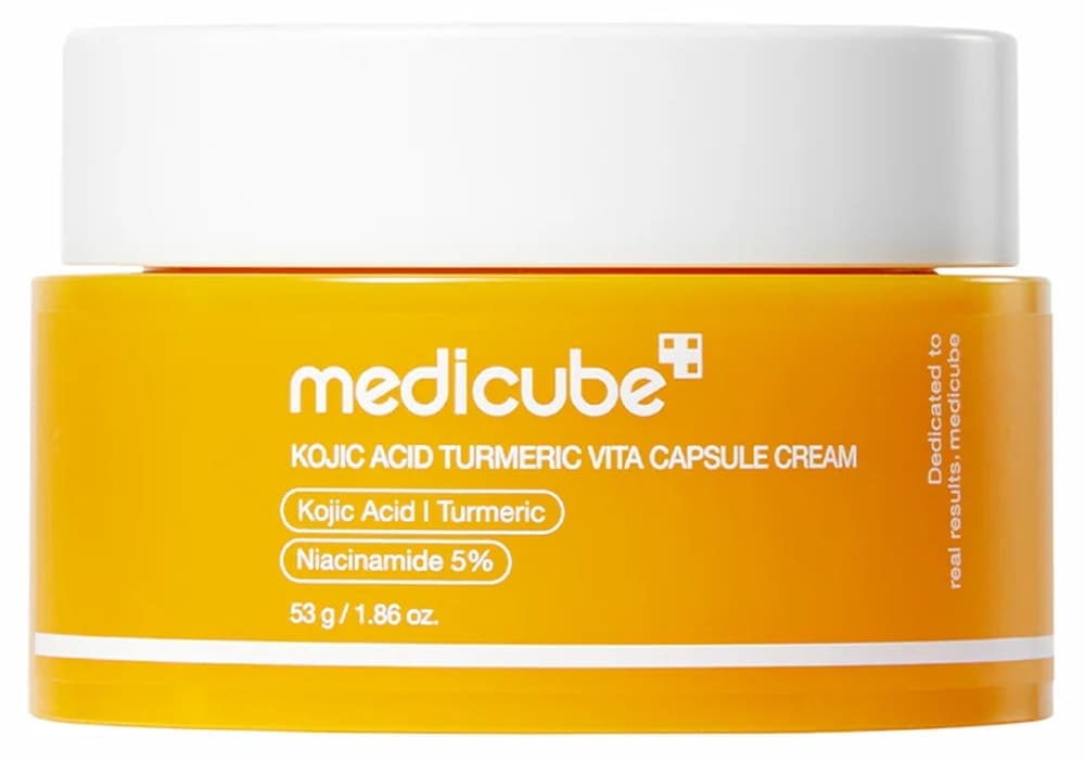 Creme Facial Medicube Cápsula de Ácido Kójico, Cúrcuma e Niacinamida - 53G