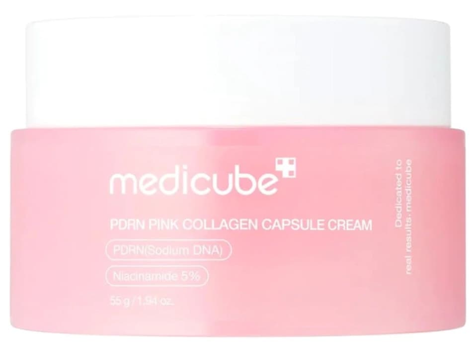 Creme Facial Medicube Pink Collagen Capsule Pdrn 55G