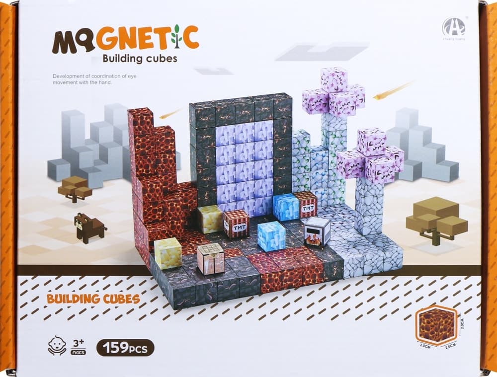 Blocos de Montar Magnéticos Chuang Huang Ch1338 (159 Pçs)
