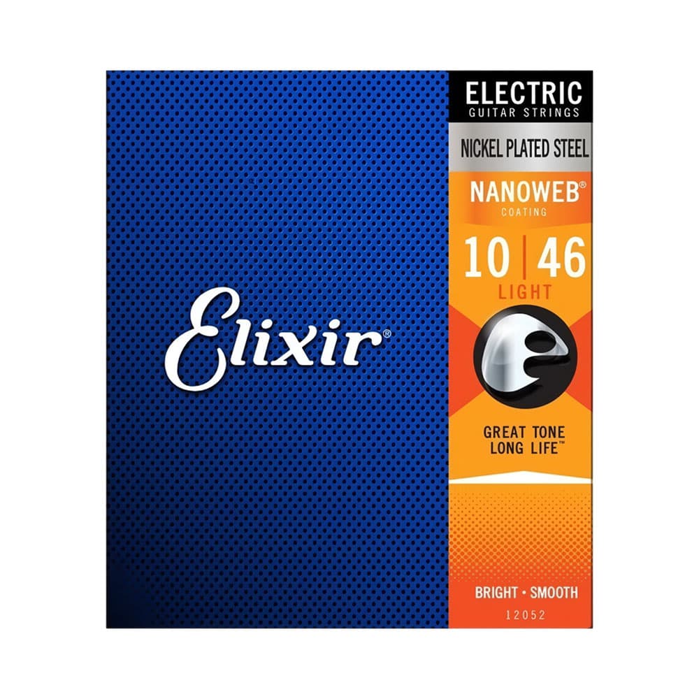 Corda para Guitarra Elétrica Elixir Nanoweb Ex12052