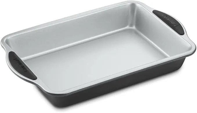 CUISINART SMB-139CP FORMA ASADERA INOX ANTIADERENTE RETANGULAR COM ALZA 22CM X