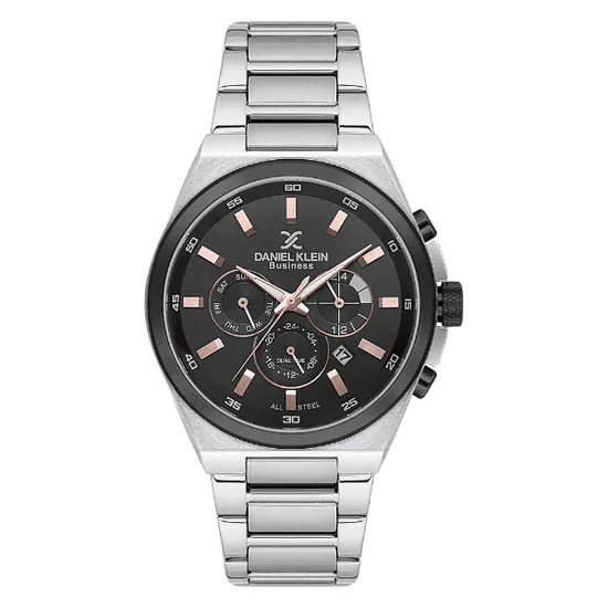 Daniel Klein Reloj Masc DK.1.14478-5 Negro/plateado