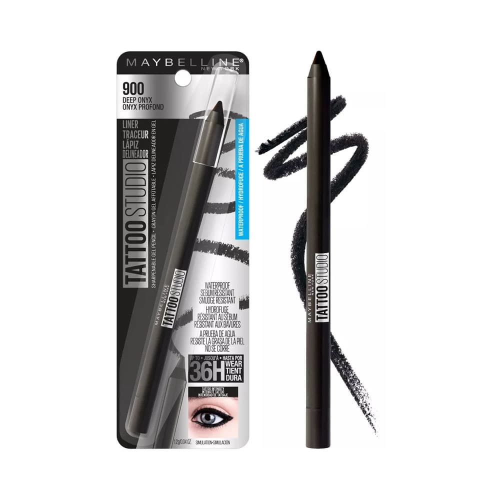 Delineador de Olhos Maybelline Tattoo Studio 900 Deep Onyx