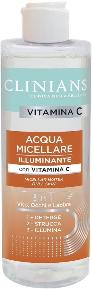 Água Micelar Clinians Acqua Micelar 3 Em 1 - 400mL