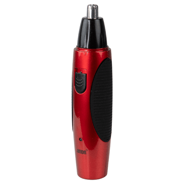 Depilador Elétrico Nasal Onida On-2121 2 Em 1 Recarregável Vermelho/Preto