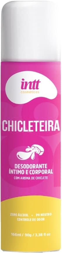 Desodorante Íntimo e Corporal Intt Chicleteira 166mL