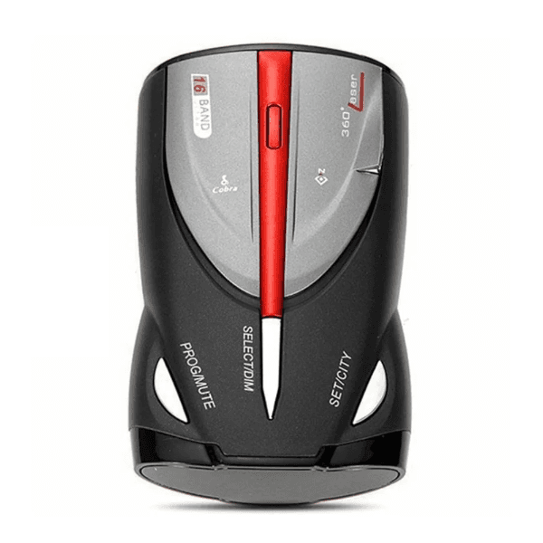 Detector de Radar Cobra Xrs 9880 Portátil 16 Bandas Laser Preto