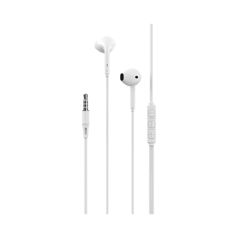 Fone de Ouvido Devia Kintone Serie A3 3.5Mm Branco