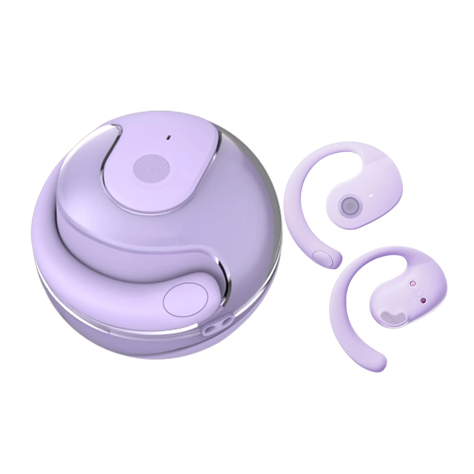Fones de Ouvido Devia Em043 Ows Ultra 1 Bt Wireless Roxo