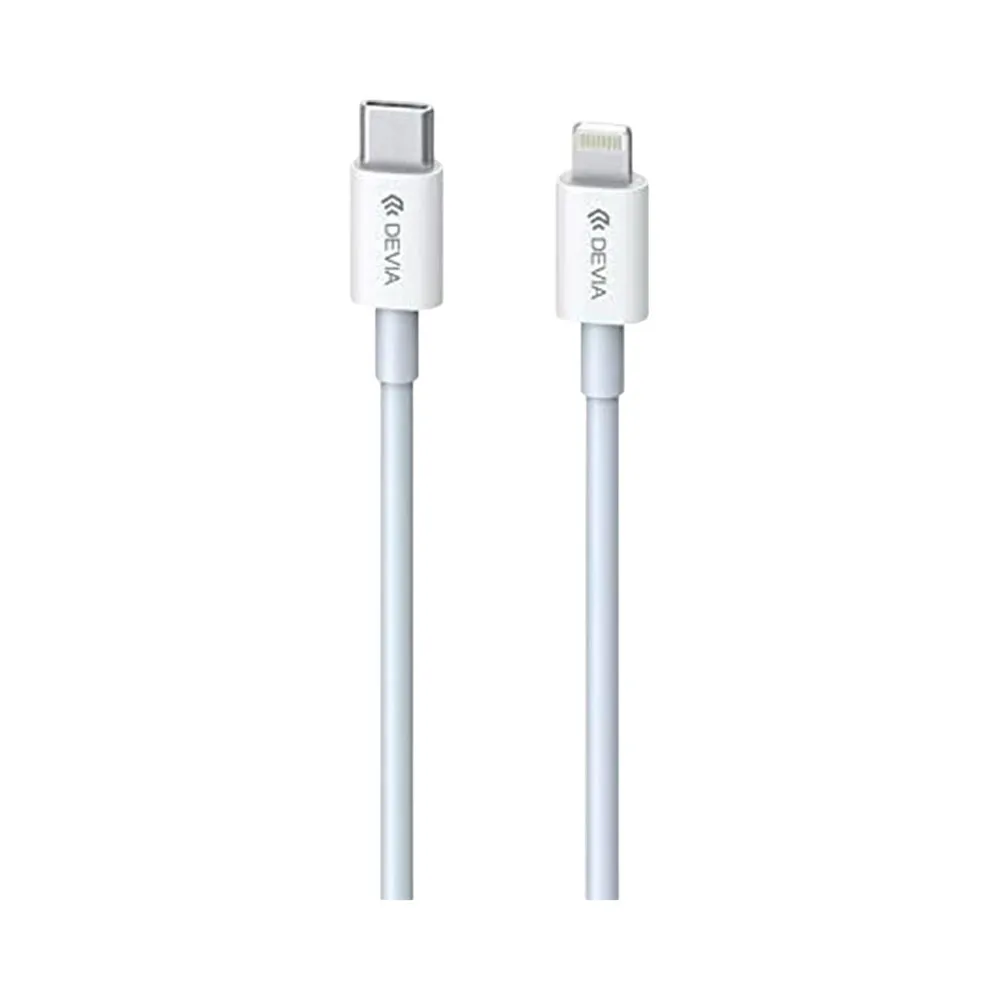 Cabo Devia Pro5 Ajustável 2Em1 USB-C para Lightning Azul