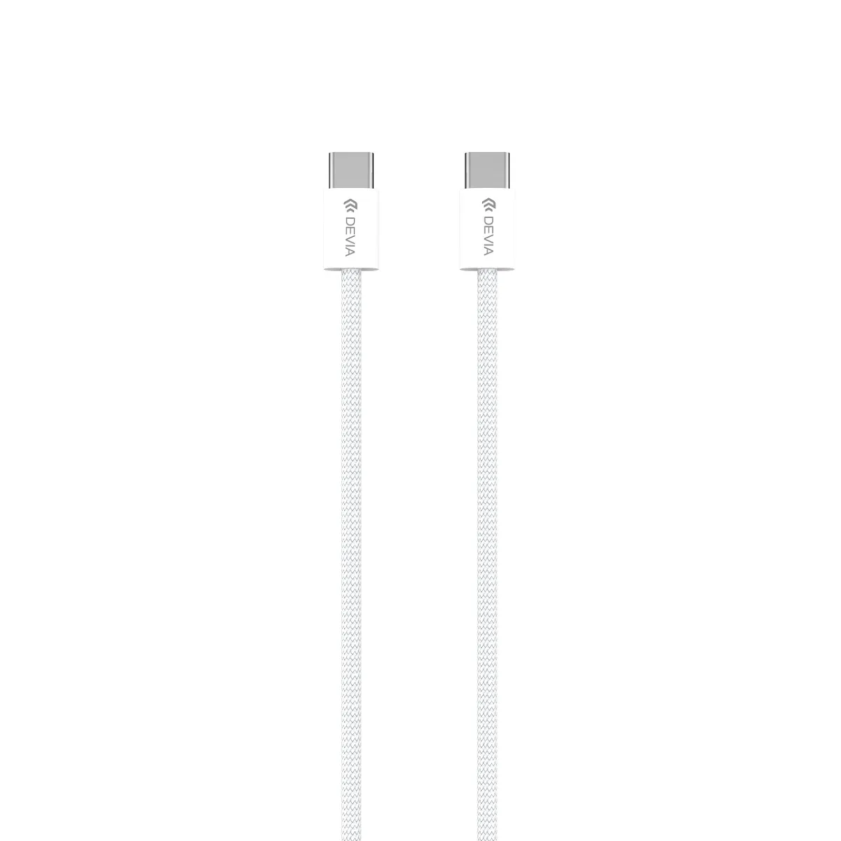 Cabo Devia USB-C para USB-C 60W 1M Branco