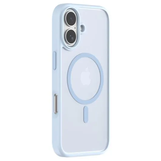 Capa Devia iPhone 17 Magnetic Shockproof Light Blue