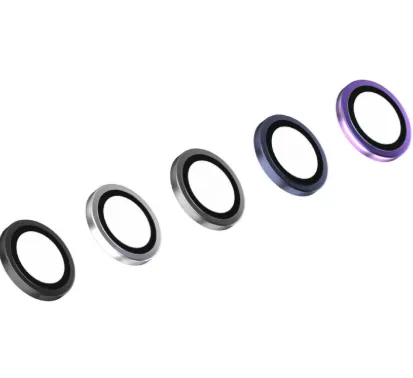Celular Devia Protetor de Lente P/ Samsung S24 Ultra 5 Peças Roxo