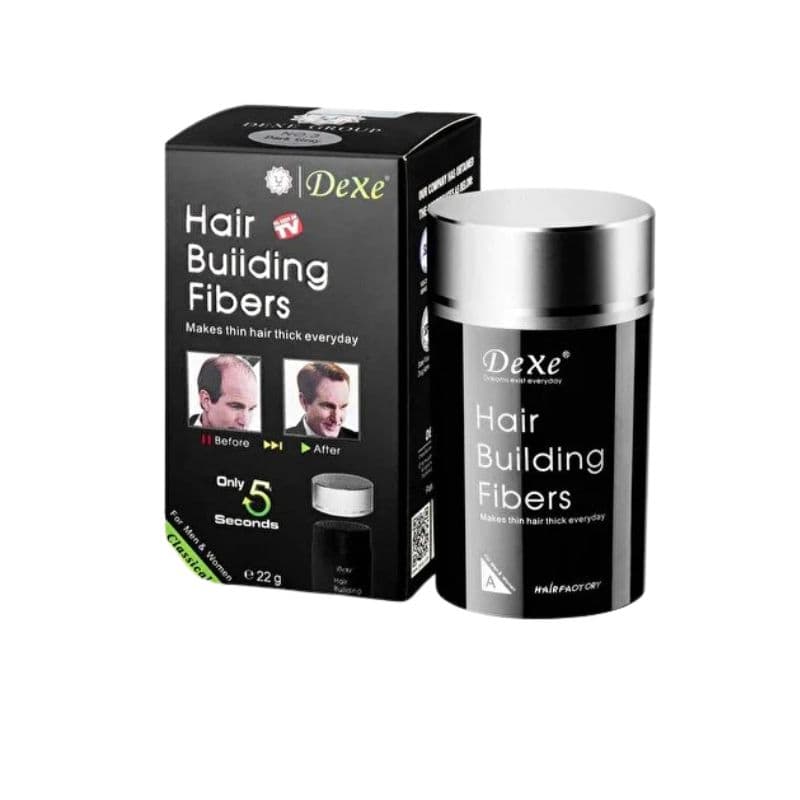 Fibras Capilares Dexe Hair Building Marrom Escuro 22G