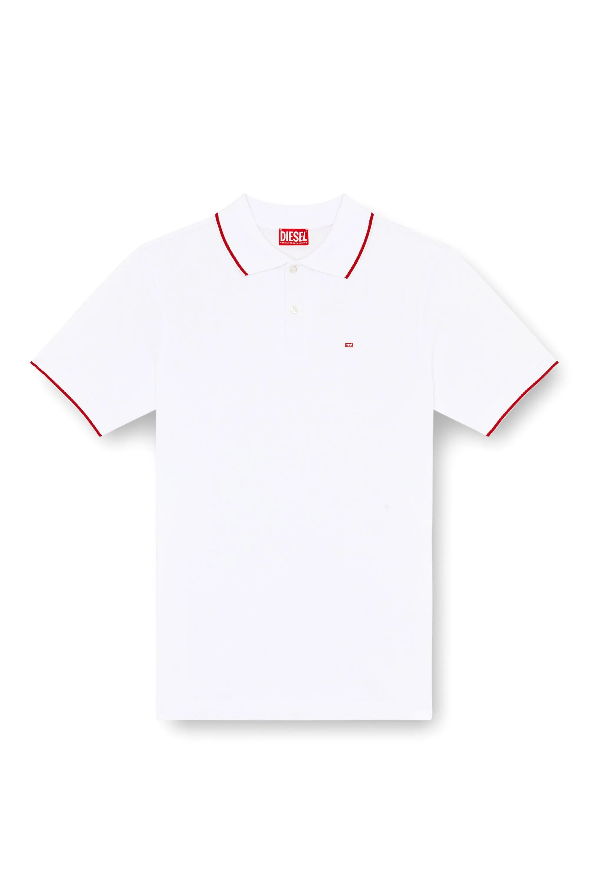 Camiseta Diesel Polo A03820OAIJR Tamanho L Branco Tam. L