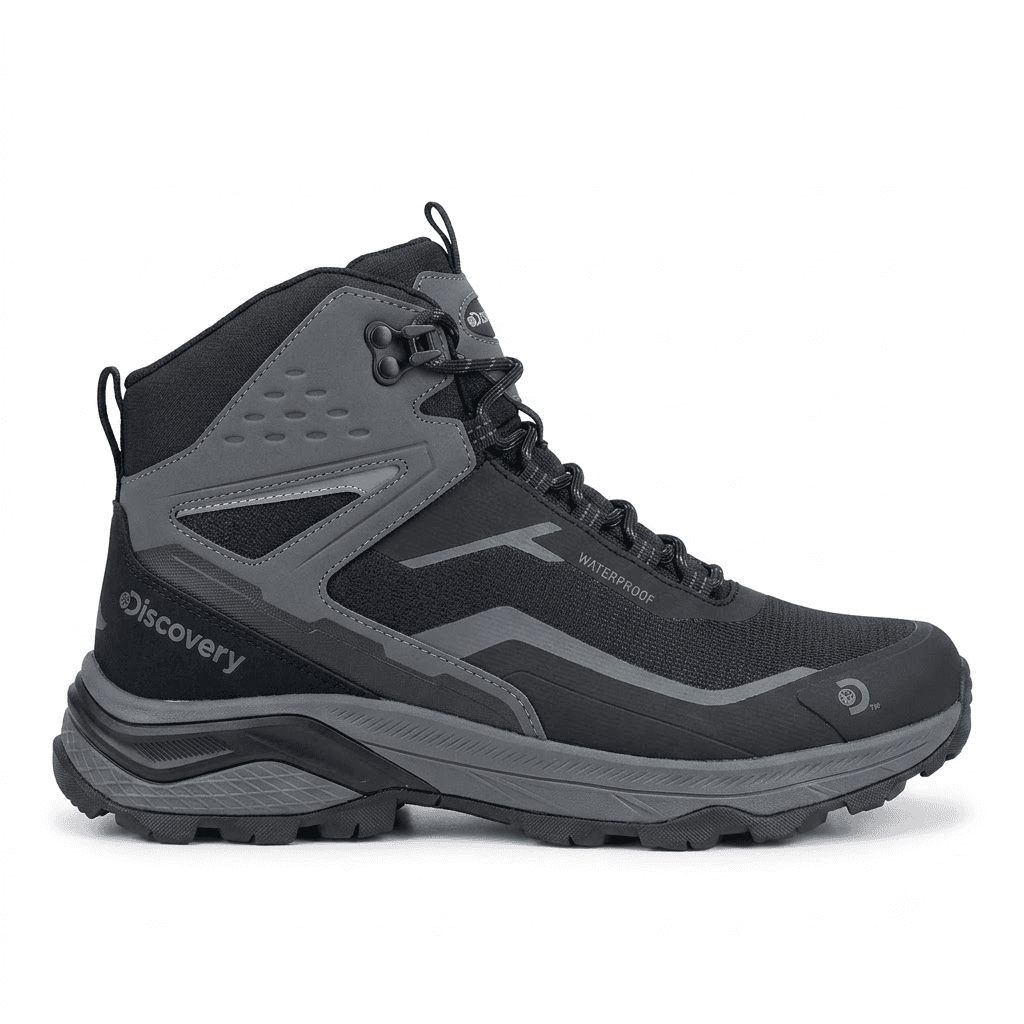 Bota Discovery Ashton Negro/gris (T) 9