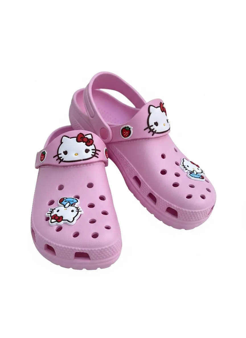 Chinelos Disney Hello Kitty Zhkcc004 Rosa 35