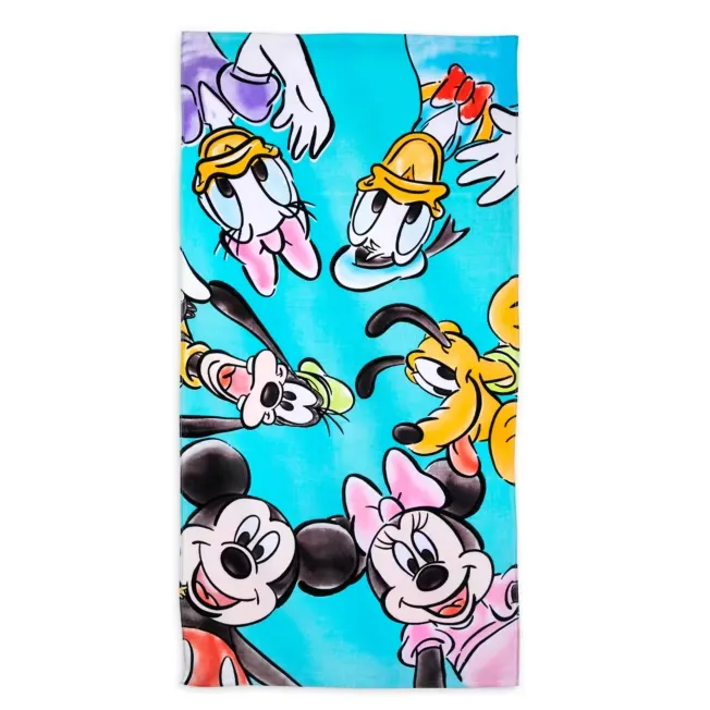 Toalha de Praia Disney Mickey Y Sus Amigos ZDNTL028PAR