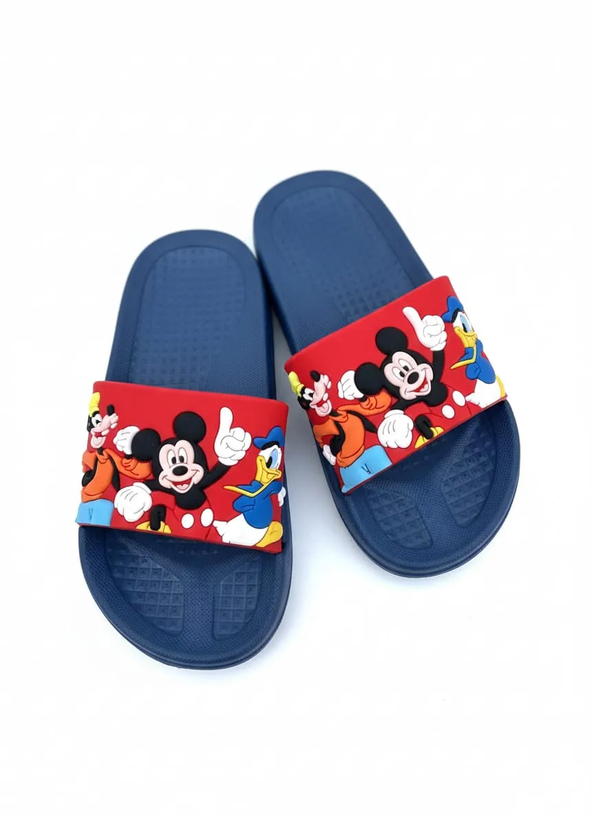 Chinelos Disney Mickey Mouse Dns072 Dark Blue (T) 27