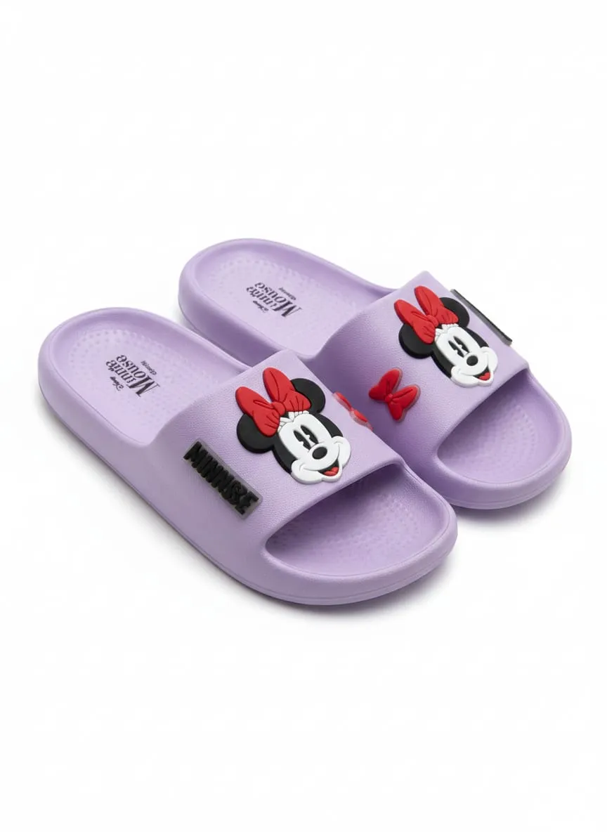 Chinelos Disney Minnie Mouse Zdnsn071 Roxo (T) 27