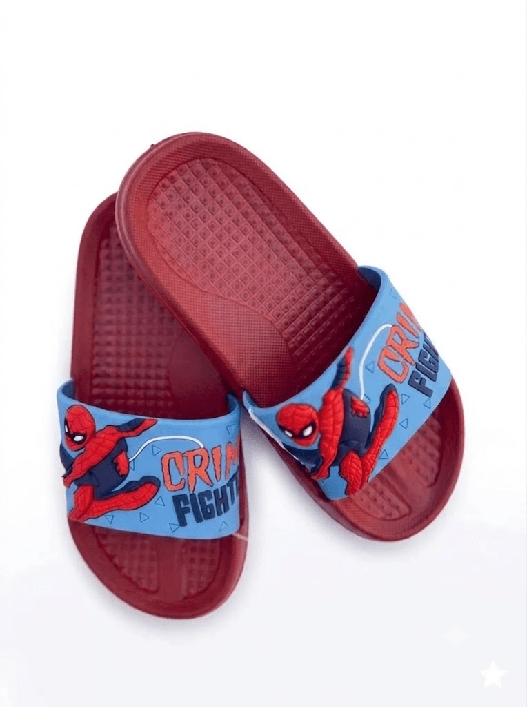 Chinelos Disney Spiderman Mvs564 Vermelho (T) 26