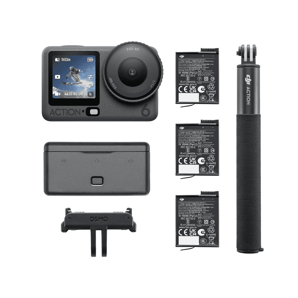 Câmera de Ação Dji Osmo Action 6 Adventure Combo