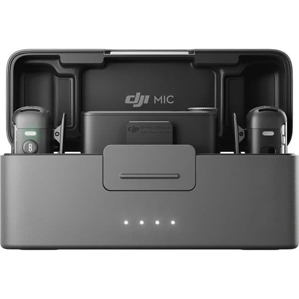Microfone Dji Mic 2 (2TX+1RX) + Case de Carga (Fcc)