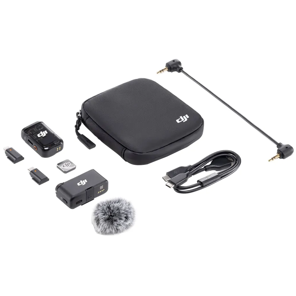 Microfone Dji Mic 2 (1TX+1RX) (Fcc)