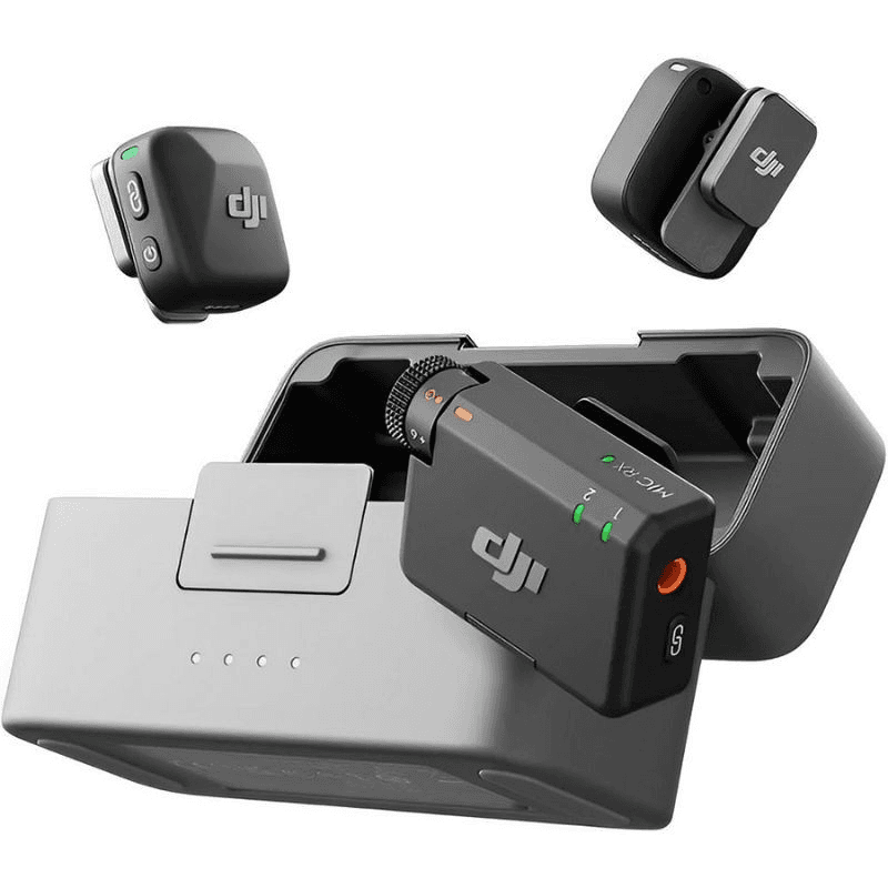 Microfone Dji Mic Mini 2 (2 Tx + 1 Rx + Charging Case)