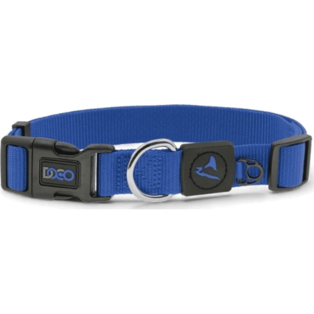 Doco Collar De Nylon P/ Perro DCSN002 Azul Marino L