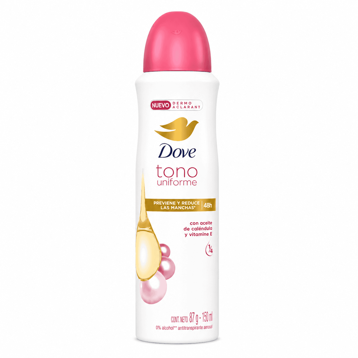 Desodorante Dove Tono Uniforme Calêndula 150ml