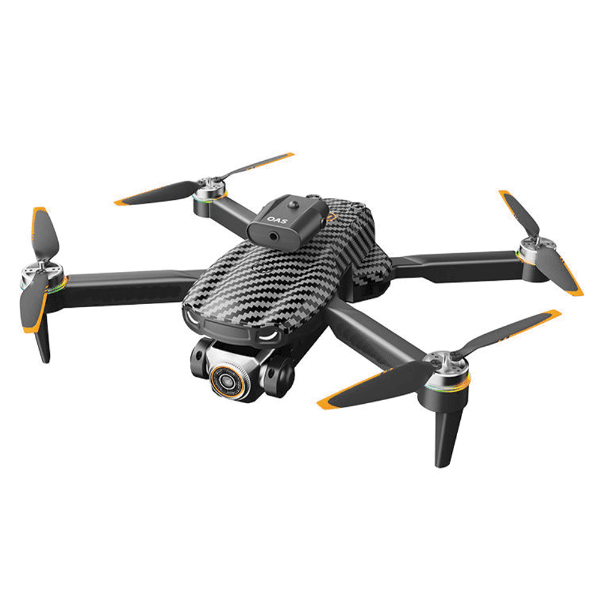Drone GPS Aerial Photography S9HP com Câmera HD, GPS e Controle Remoto com Tela - Fibra de Carbono