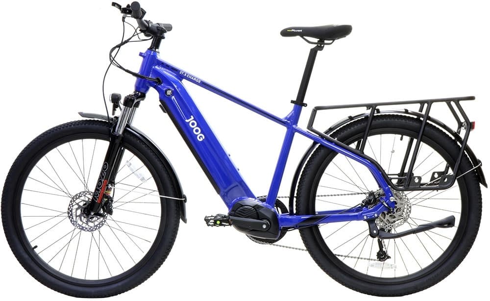 E-Bike Joog e3 Charge 27.5 Motor Bafang M410 Bateria 36V 20Ah com Bagageiro