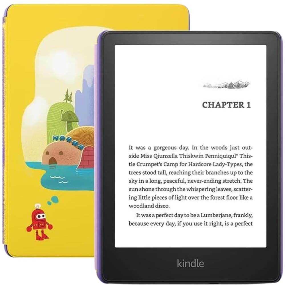 E-Book Amazon Kindle Paperwhite Kids (16GB) 6.8" 11ª Geração - Robot Dreams (Caixa Feia)