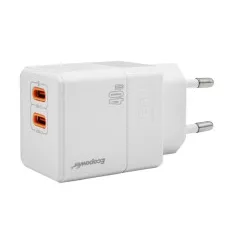 Carregador Ecopower Ep-7025 1USB/2USB-C 65W Branco
