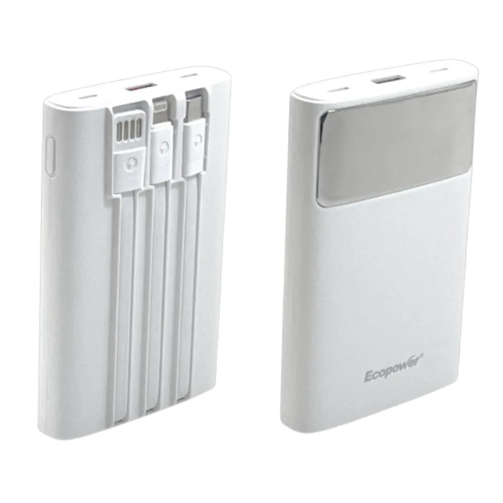 Carregador Portátil Ecopower Ep-C505 12000mAh Branco