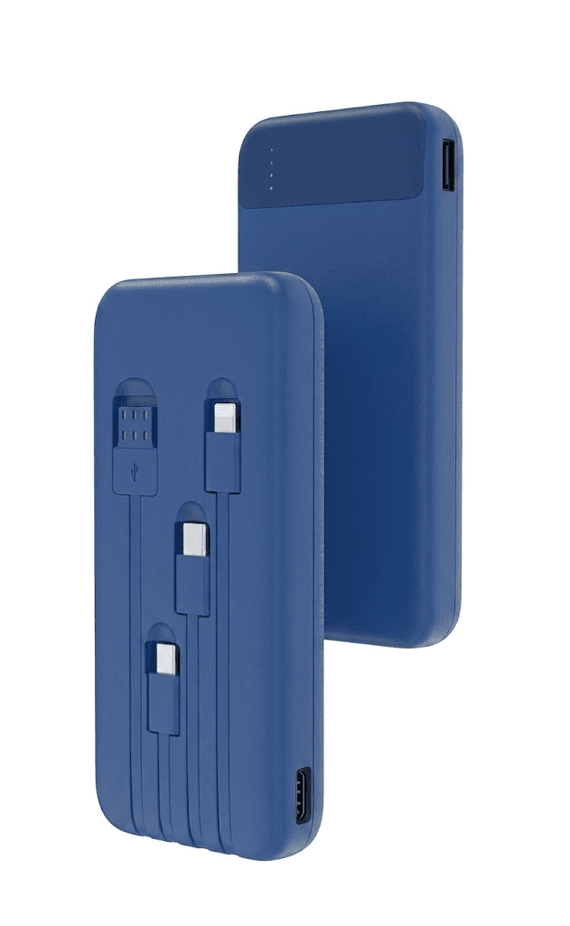 Power Bank Ecopower Ep-C803 12000mAh 3En1 Azul
