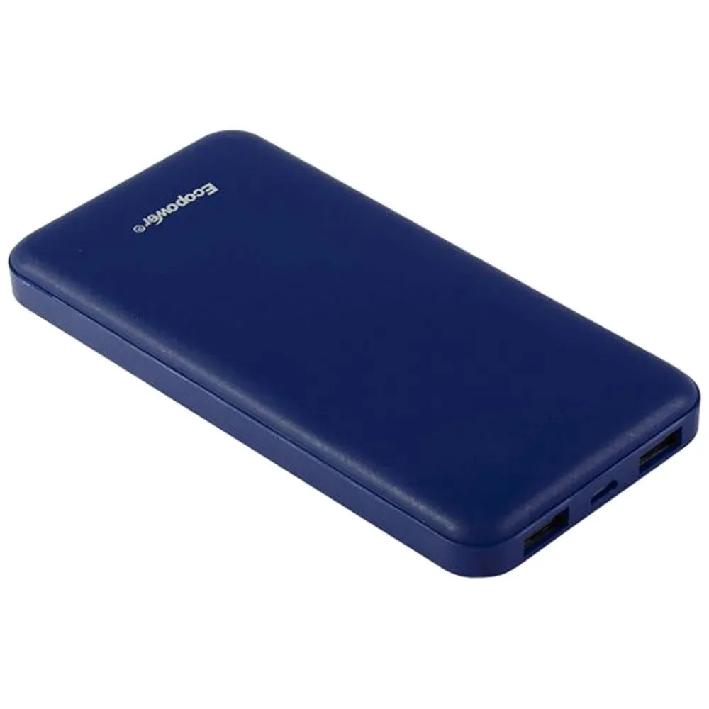 Carregador Portátil Ecopower Ep-C805 22000mAh Solar com Lanterna Azul