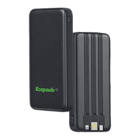 Power Bank Ecopower Ep-C807 12000mAh Preto