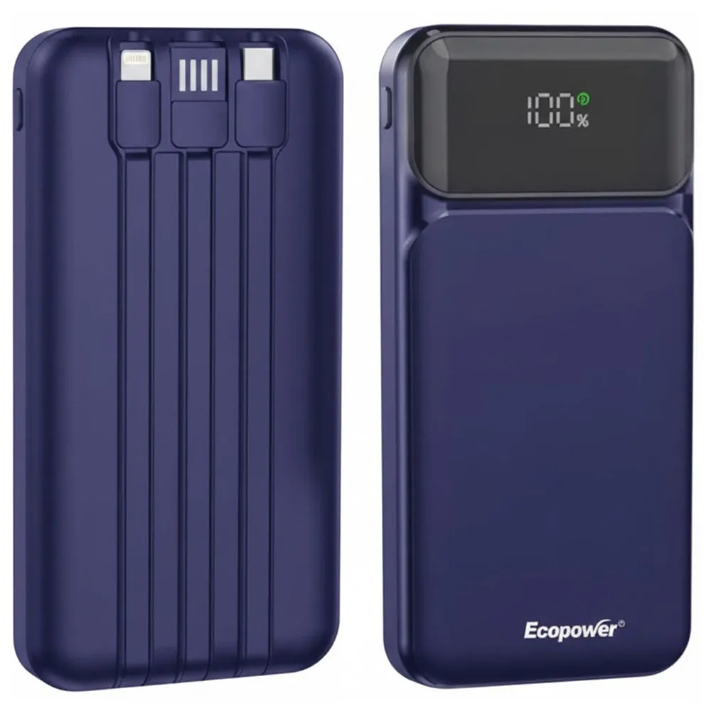 Power Bank Ecopower Ep-C850 12000mAh Azul