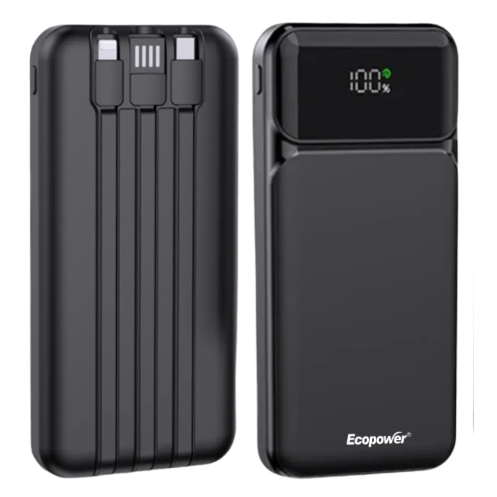 Power Bank Ecopower Ep-C850 12000mAh Preto