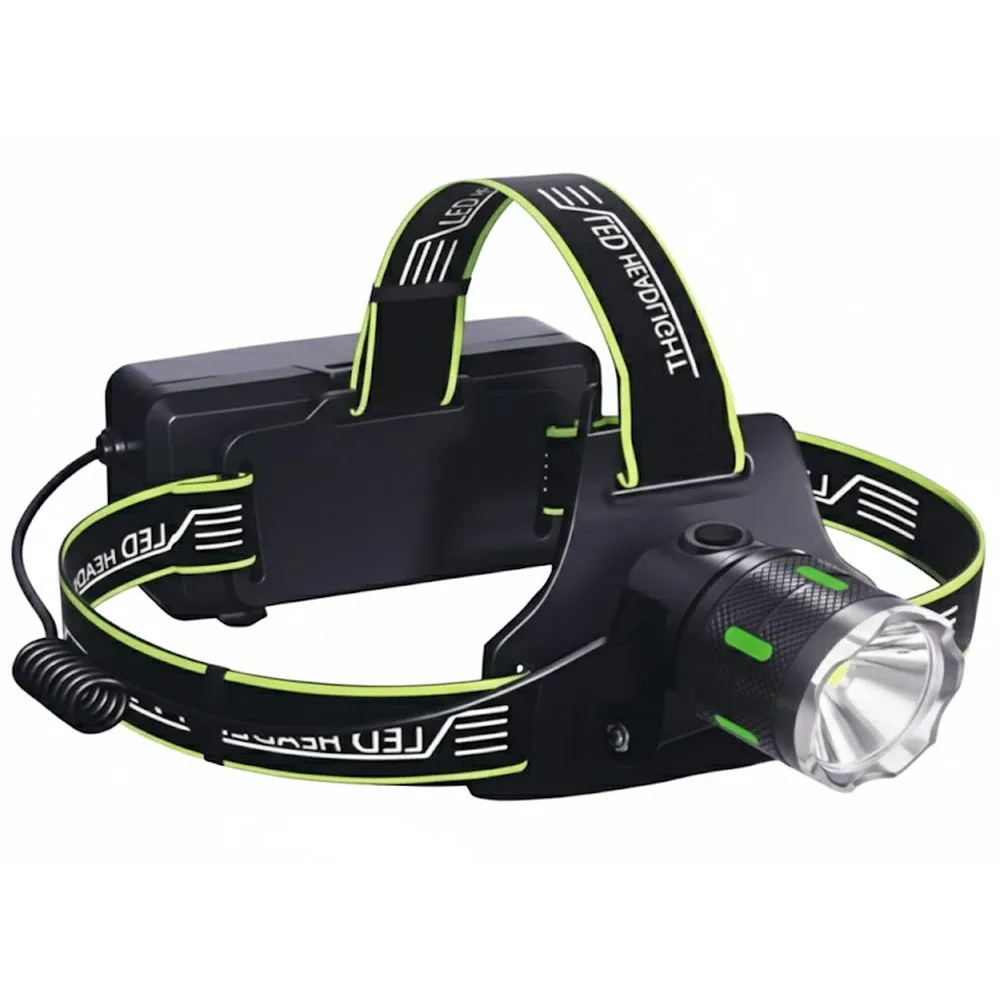 Lanterna de Cabeça Ecopower Ep-8168 1000 Lumens