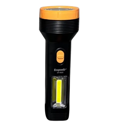 Lanterna Ecopower Ep-8020 Bivolt Preto/Laranja